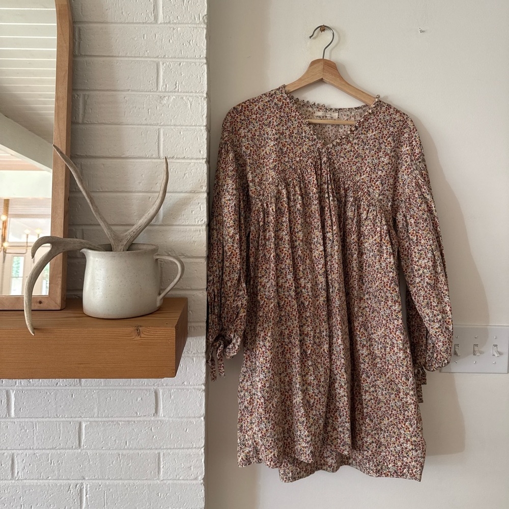 Dôen Floral Long Sleeve Dress